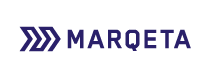 Logo of Marqeta payment platform. 