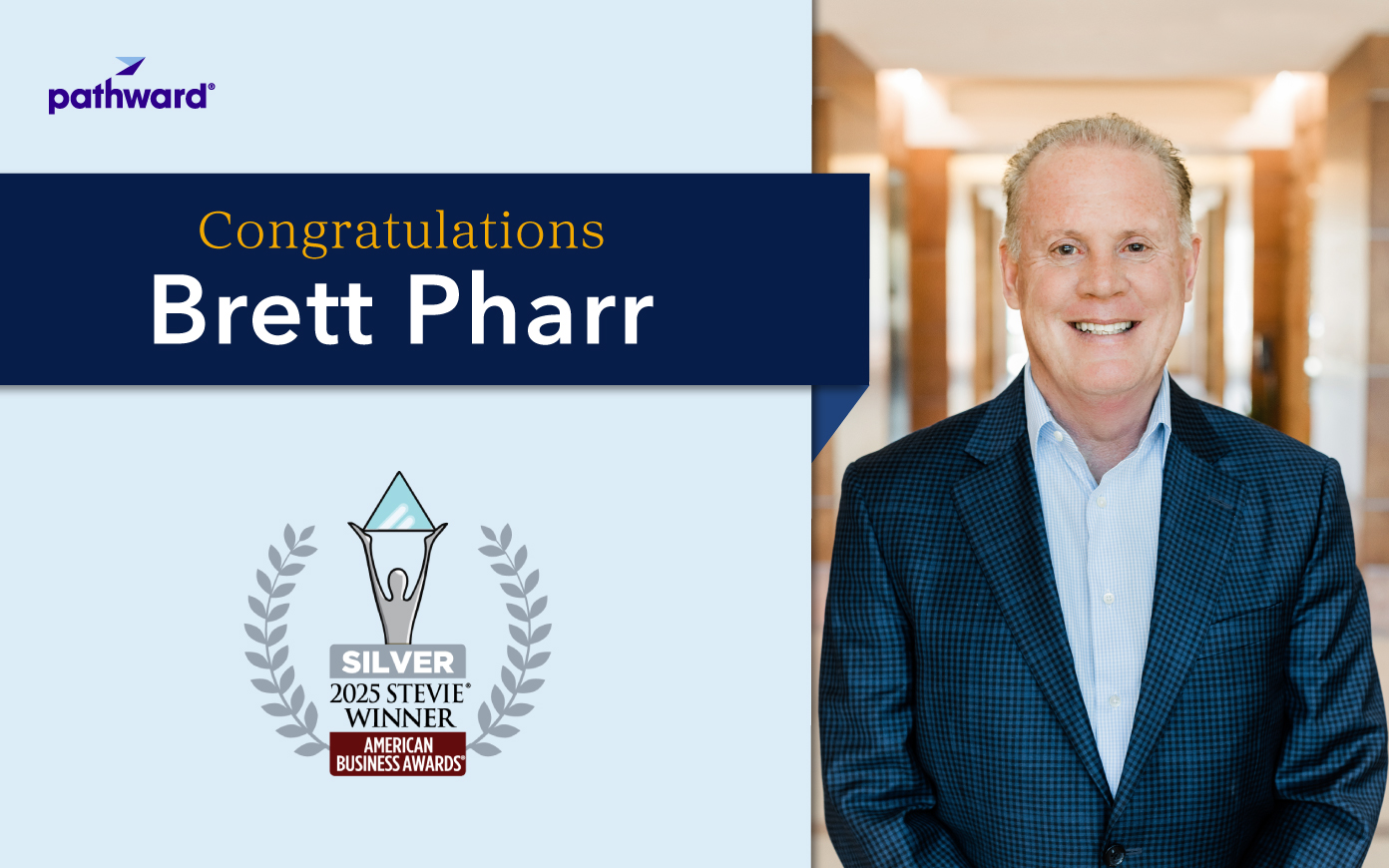 Pathward CEO Brett Pharr Honored as Silver Stevie Award Winner in 2025 American Business Awards