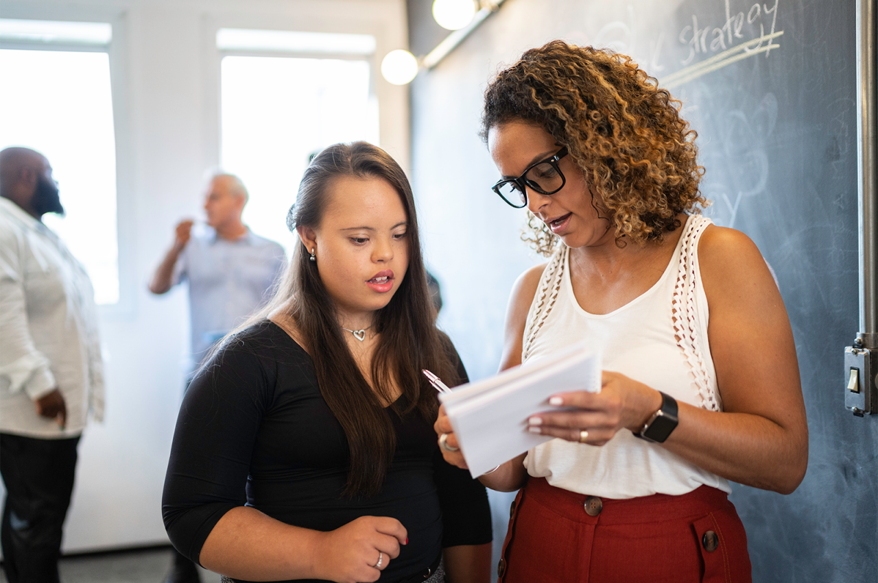Employee resource groups break out and discuss DEI opportunities
