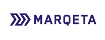 Logo of Marqeta payment platform.